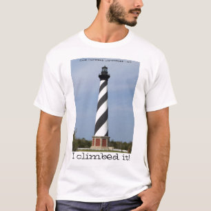 Skjorta - den Hatteras fyren "klättrade jag den! T-shirt