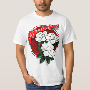 Skjorta F/B för Mississippi magnoliatrio T-shirt