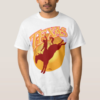 Skjorta F/B för Texas rodeosoluppgång T-shirt