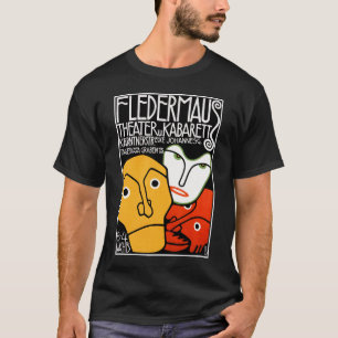 Skjorta: Fledermaus teater och kabaret T Shirt