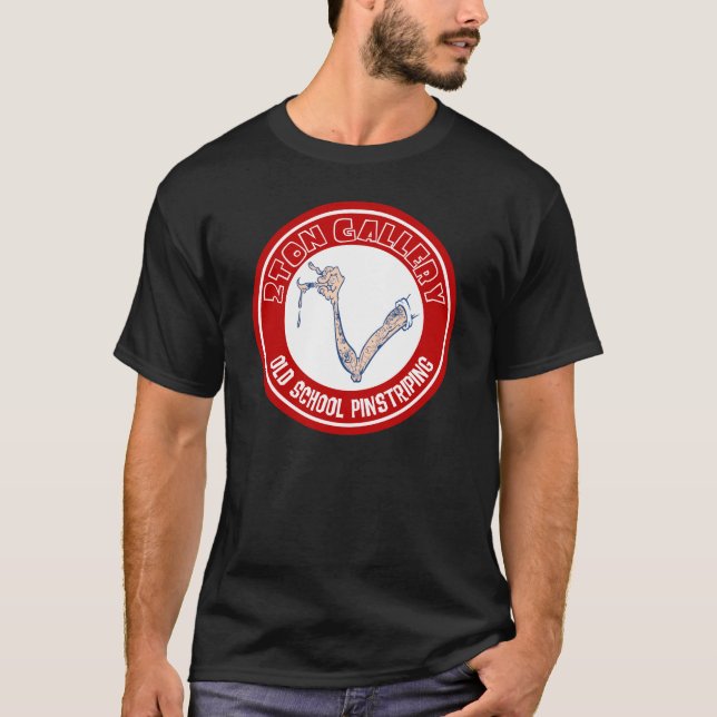 skjorta för 2Ton Pinstriping T-shirt (Framsida)