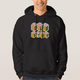 skjorta för 3D Dubstep Sweatshirt Med Luva