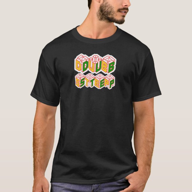 skjorta för 3D Dubstep Tee (Framsida)