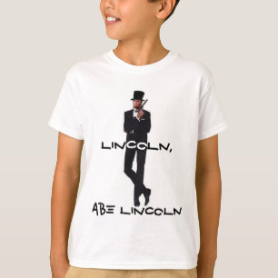 Skjorta för Abe LIncoln barnRinger Tee Shirt