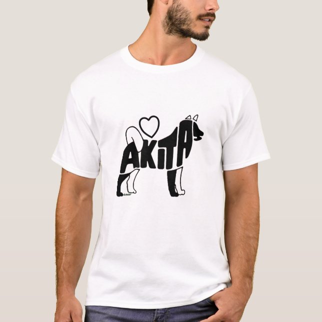 SKJORTA FÖR AKITAS T TEE (Framsida)