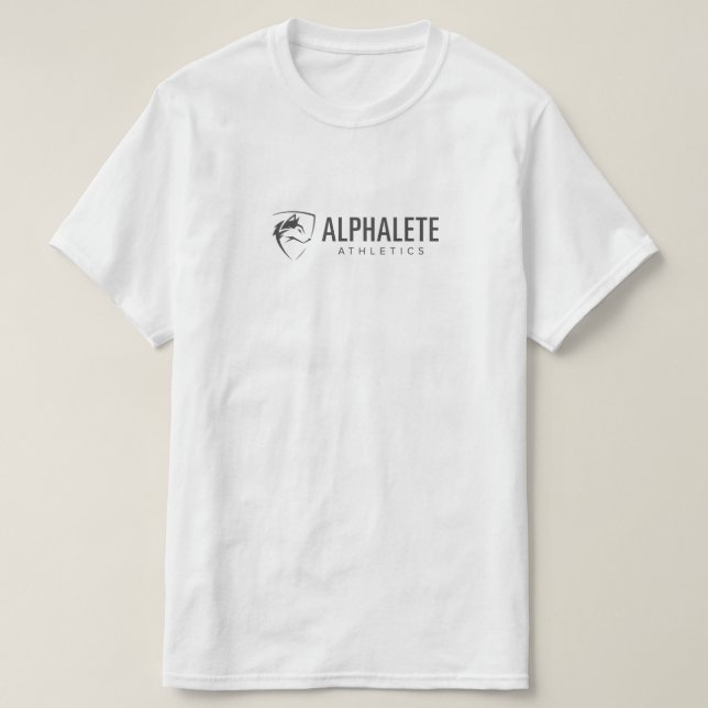 Skjorta för Alphalete friidrottkondition Tee Shirt (Design framsida)