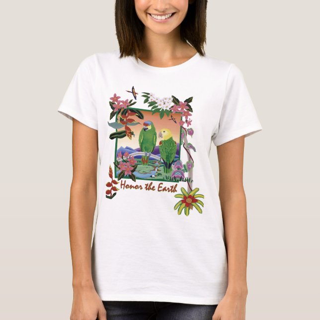 Skjorta för amason T T Shirt (Framsida)