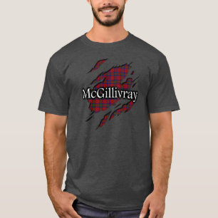 Skjorta för ande för klanMacGillivray McGillivra T-shirt