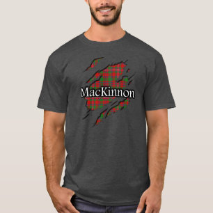 Skjorta för ande för klanMacKinnon Tartan T-shirt