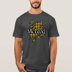 Skjorta för ande för klanMacLeod McLeod Tartan Tee Shirt