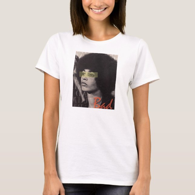 Skjorta för Angela Davis legat T Tee (Framsida)