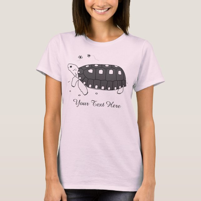 Skjorta för anpassadeRedfoot sköldpadda Tröja (Framsida)