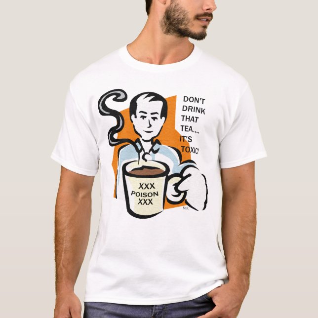 SKJORTA FÖR ANTI--TEAPARTYTEA T-SHIRT (Framsida)