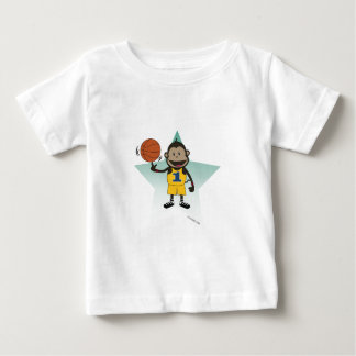 Skjorta för apaBasketspädbarn T-shirt