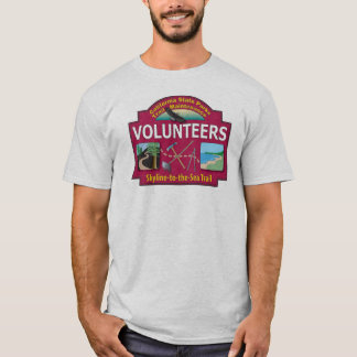 Skjorta för arbete för STS-slingavolontär T-shirt