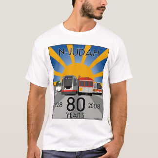 Skjorta för årsdag T för N Judah 80th! T-shirt