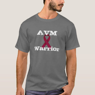 Skjorta för AVM-krigareBurgundy band Tee Shirt