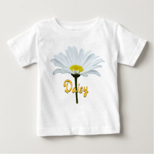 Skjorta för baby för daisy för personlig för t-shirt