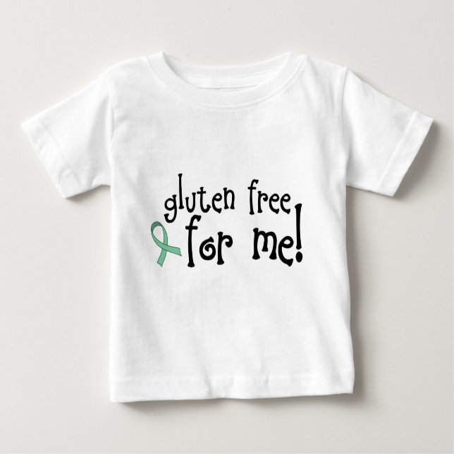 Skjorta för baby T för Gluten fri Celiac T Shirt (Framsida)