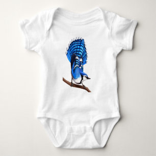 Skjorta för babyblåskrikafågel t shirt