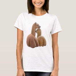 Skjorta för Babydoll för Alpacakärlekdamer Tee