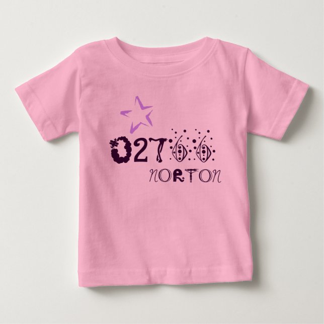 Skjorta för babyTownPOSTNUMMER Tee (Framsida)
