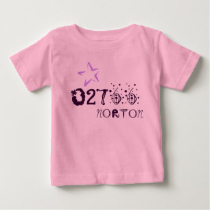 Skjorta för babyTownPOSTNUMMER Tee Shirt