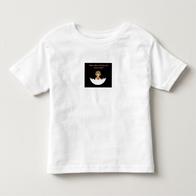 Skjorta för babyugglaHatchling T-shirt (Framsida)