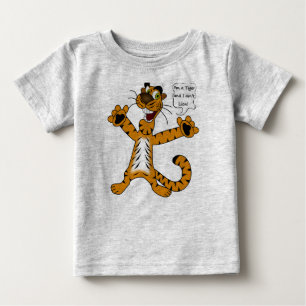 Skjorta för babyvitstiger t shirt