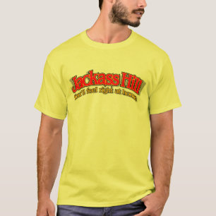 Skjorta för båge för Jackassbacke röd T-shirt