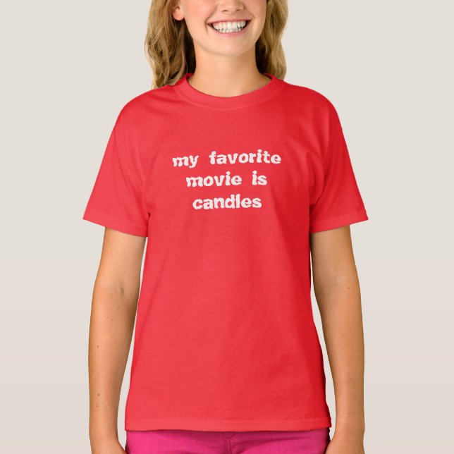 skjorta för barn t shirt (Framsida)