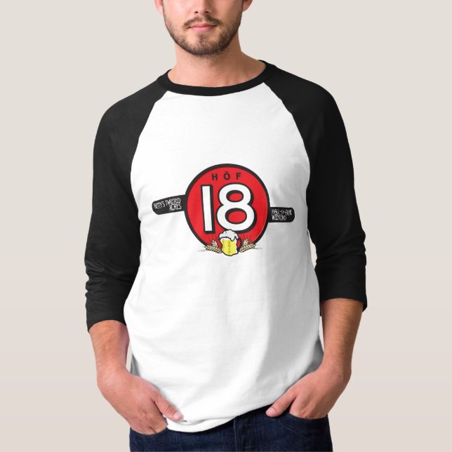 Skjorta för baseball HOF18 Tee (Framsida)