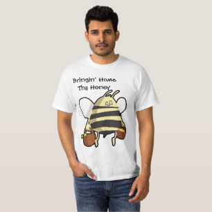 Skjorta för bi t Bringin för hem- Tha honung Tee Shirt