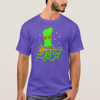 Skjorta för bläckfiskSitar T Shirt