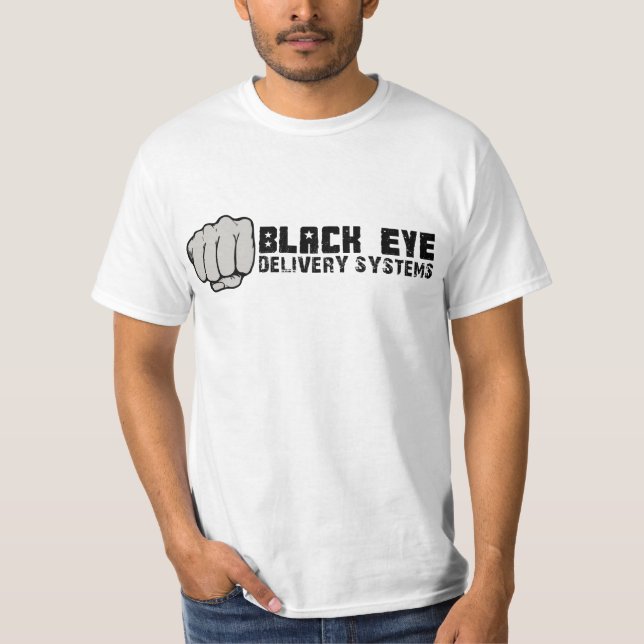 Skjorta för blåtiraleveranssystem T T Shirt (Framsida)