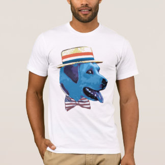Skjorta för blåtthunddemokrat t-shirt