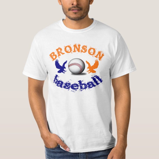 Skjorta för Bronson örnbaseball T-shirt (Framsida)