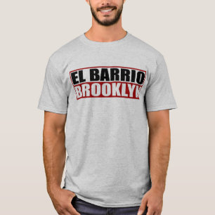 Skjorta för Brooklyn "El Barrio" logotyp T Shirt