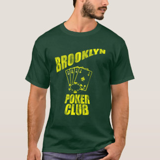 Skjorta för Brooklyn pokerklubb T Tee