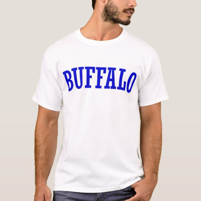 Skjorta för buffel T T-shirt (Framsida)