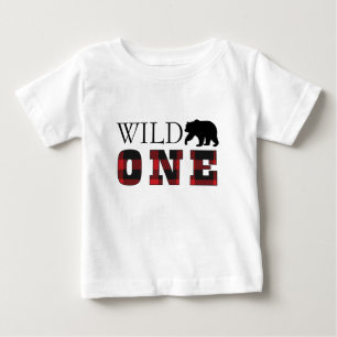 Skjorta för buffelplädfödelsedag t shirt