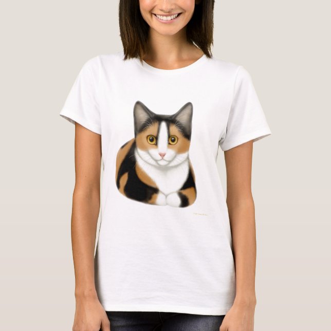 Skjorta för CalicokattBabydoll T-shirt (Framsida)