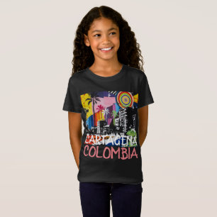 Skjorta för Cartagena Colombia kall T Shirt