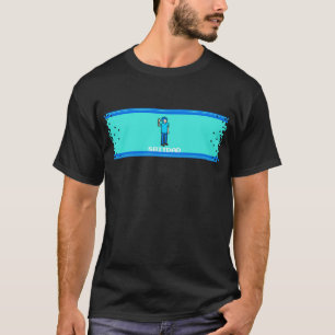 skjorta för chef 8BitDad T-shirt