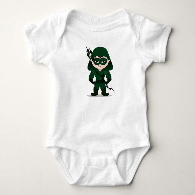 Skjorta för Chibi bågskyttbebis t Tröja (Framsida)