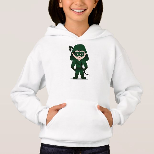 Skjorta för Chibi bågskyttHoodies t Shirt (Framsida)