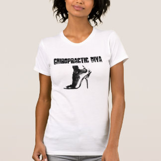 Skjorta för ChiropracticDivasvart T-shirt