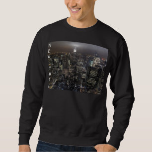 Skjorta för Cityscape för New York souvenirtröja Sweatshirt