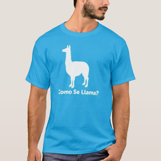 Skjorta för Como Se-Llama Tee Shirt (Framsida)