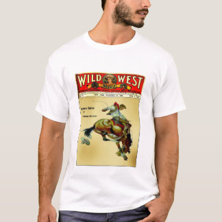Skjorta för Cowboy för vilda Tee